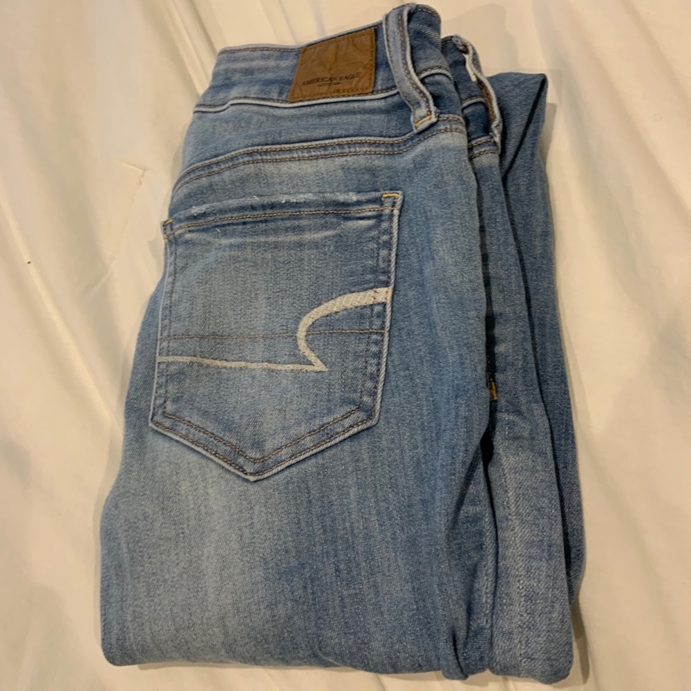 American Eagle Light Wash Jegging!